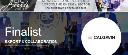 CALGAVIN shortlisted for the Energy Industry Council awards